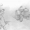 The tractor driver and the woman worker 1930 pencil